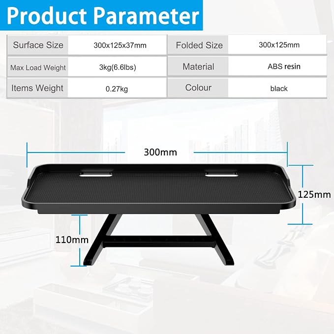 TV Top Screen Shelf Speakers Mount Adjustable Computer Monitor Shelf Storage - Image 2