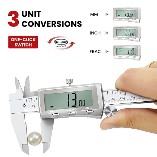 Digital Caliper, Rechargeable Calipers 12 inch - Image 4