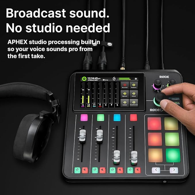 RØDE RØDECaster Duo Compact All-in-One Audio Production Solution - Image 5