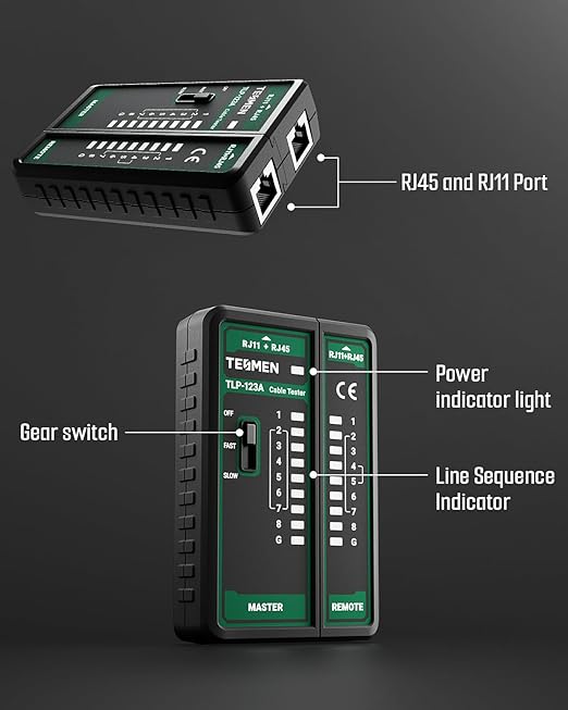 TESMEN TLP-123A Network Cable Tester - Image 6