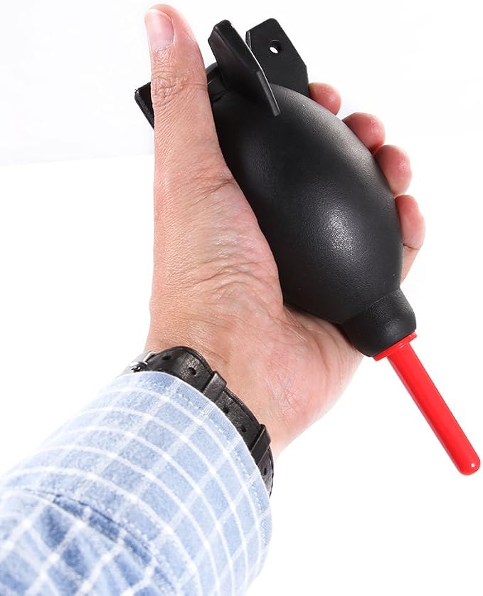 FocusFoto PRO 6.6 Inch Rubber Rocket Air Blower Duster Cleaner Dust Cleaning - Image 2