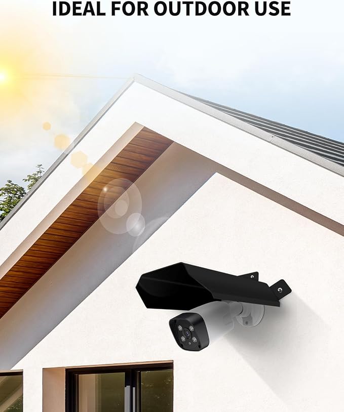 Universal Sun Rain Shade Camera Cover Shield, Protective Roof - Image 2