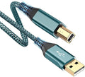 sweguard Printer Cable 10ft, USB-A to USB-B Cable, High Speed Nylon Braided by Sweguard
