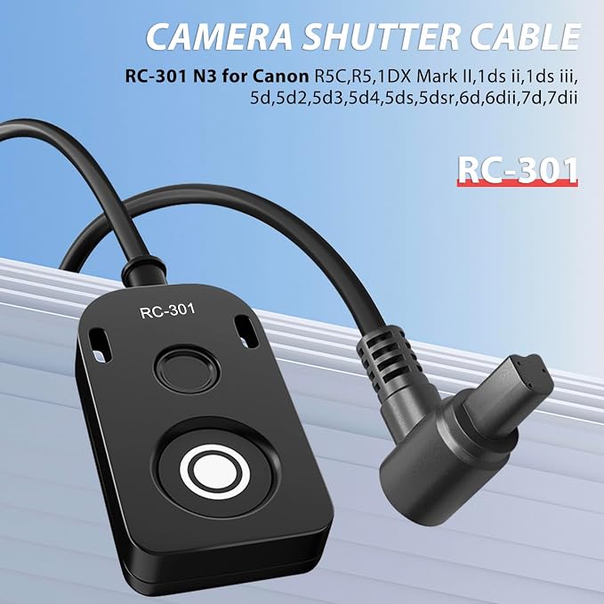 for Canon R5C Video Cable Release Cable Remote Camera Small Shutter Release - Image 2