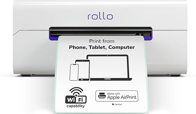 Rollo Wireless Shipping Label Printer by Rollo