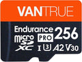 Vantrue 256GB microSDXC UHS-I U3 4K UHD Video High Speed Transfer Monitoring SD by VANTRUE