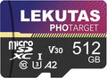 512GB Micro SD Card, microSDXC UHS-I Flash Memory Card TF Card, High Speed by LEKUTAS