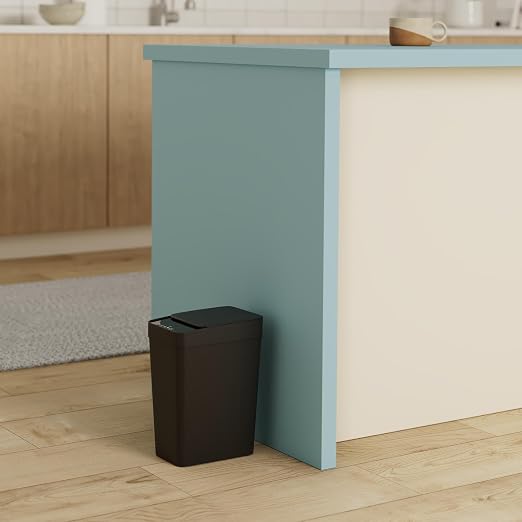 Anborry Bathroom Automatic Trash Can 2 Pack 2.2 Gallon Touchless Motion Sensor - Image 2