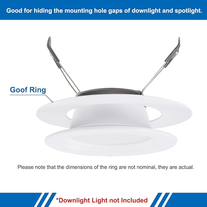 PATIKIL 2.76" ID 4.53" OD Goof Rings - Image 3