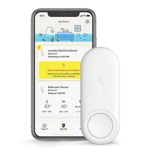 Water Leak Detector+Climate Sensor, Hygrometer Thermometer by Unknown