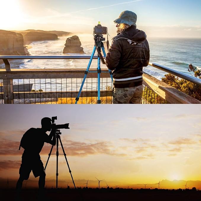 Victiv 72 inch Camera Tripod, Tall Tripod - Image 2