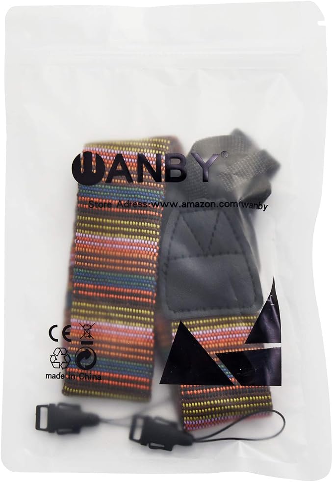 Camera Strap Canvas Multicolor Shoulder Strap - Image 2