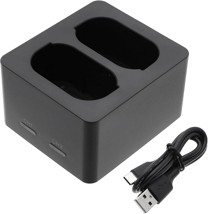 2-Slot Desktop Charger for Leica Q2, 19 531 Replacement PN: 19 531 by Unknown