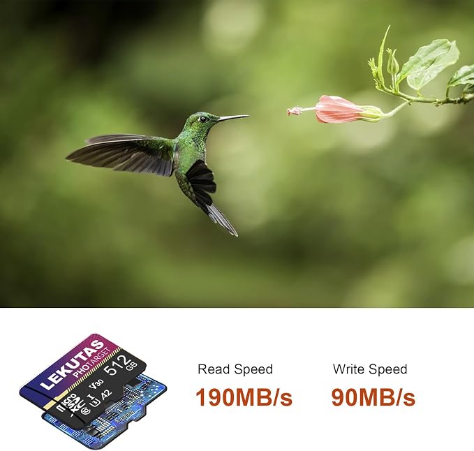 512GB Micro SD Card, microSDXC UHS-I Flash Memory Card TF Card, High Speed - Image 4