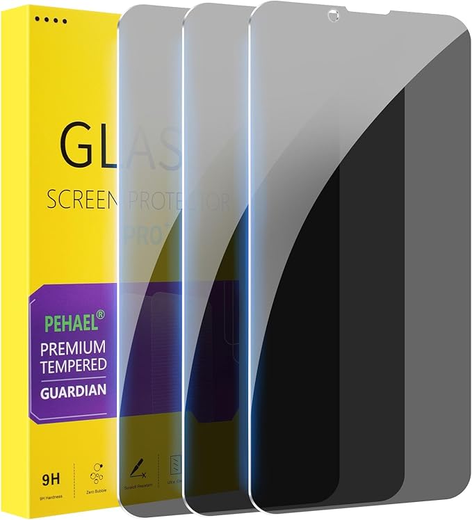 PEHAEL 3 Pack for iPhone 17e/iPhone 16e/iPhone 14/iPhone 13/iPhone 13 Pro by PEHAEL