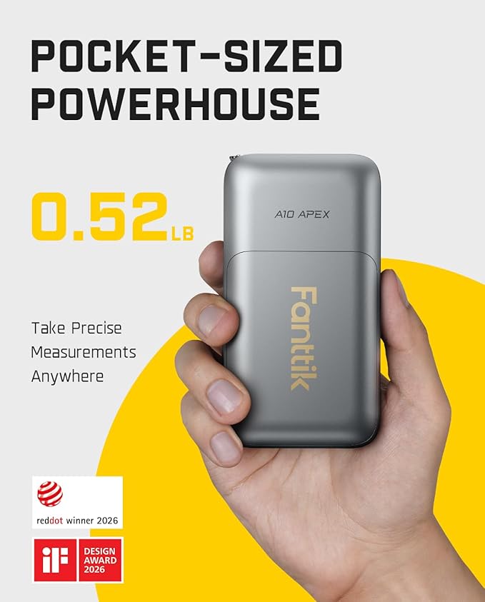 Fanttik A10 Apex 3-in-1 Digital Laser Tape Measure - Image 6