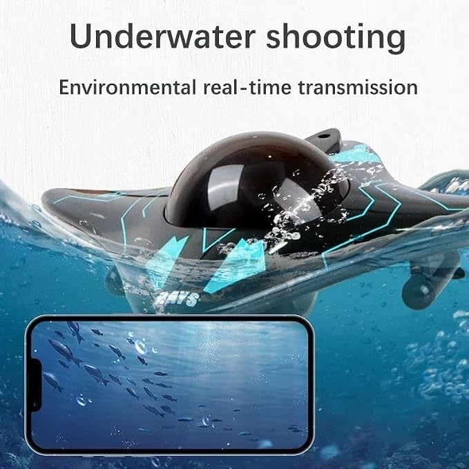 Mini RC Boat 6CH Waterproof WiFi Remote Control Camera Boat - Image 6