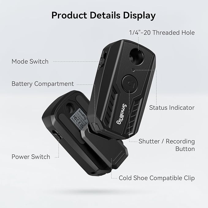 SmallRig Wireless Camera Remote Control - Image 3