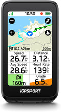 iGPSPORT BiNavi Air Bike Computer, 3.0'' Touchscreen MAP Voice Navigate Reroute by iGPSPORT