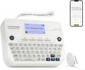 SUPVAN E12 Bluetooth Label Maker Machine, Support Keyboard & App by SUPVAN