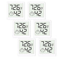 Mini Humidity Meter Hygrometer 6 Pack Room Thermometer Indoor Digital by Unknown