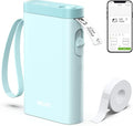 Nelko Label Maker Machine with Tape, P21 Bluetooth Label Printer, Wireless Mini by NELKO
