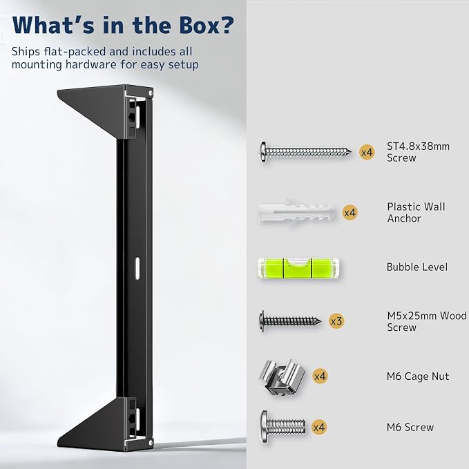 1U Vertical Wall-Mount Rack - Image 5