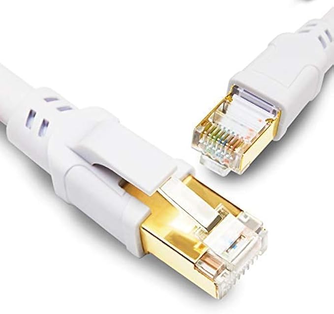Yauhody CAT8 Ethernet Cable 3FT, High Speed 40Gbps 2000MHz SFTP Internet by Yauhody