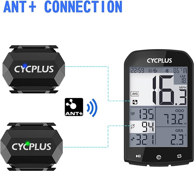 CYCPLUS Cycling Speed and Cadence Sensor Bluetooth & ANT+ Wireless Bike Cadence - Image 6