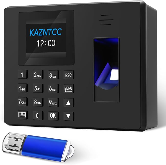 Time Clocks, Fingerprint Time Clock by KAZNTCC
