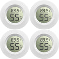 Weewooday Mini Hygrometer Thermometer Digital LCD Monitor Indoor/Outdoor Room by Weewooday