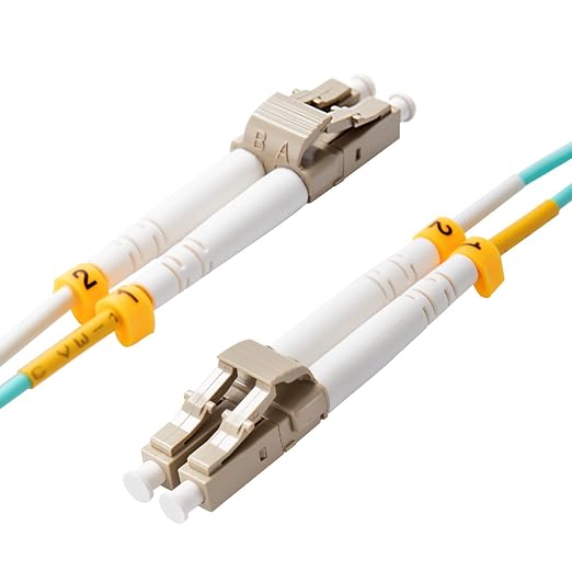 KeepFly Fiber- OM4 LC to LC Fiber Patch Cable 50ft/15m-5Pack, 40G/100Gb - Image 4