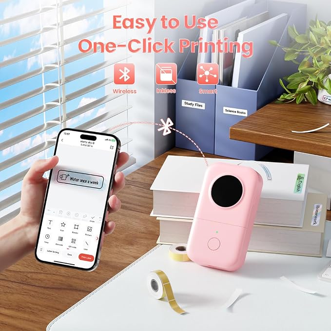 Phomemo Label Maker, D30 Label Maker Machine - Image 6