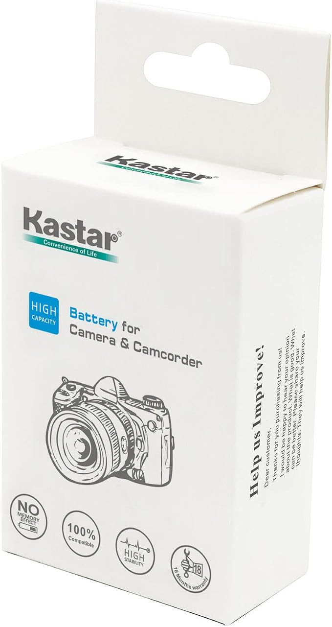 Kastar 1-Pack NP-45 Battery & AC Wall Charger - Image 5