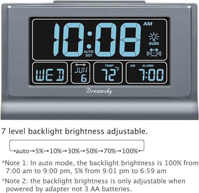DreamSky Digital Alarm Clock - Image 2