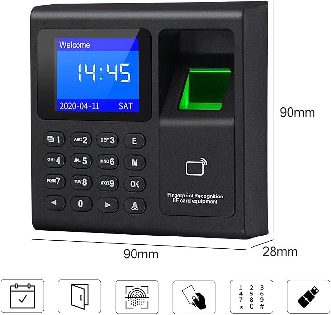 RFID Access Control System kit, Supports USB Flash Drive TCP/IP, Equipped - Image 7