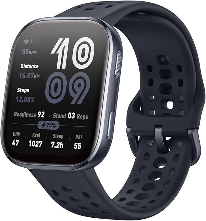 Amazfit Bip 6 Smart Watch 46mm, 14 Day Battery, 1.97" AMOLED Display, GPS & by Amazfit
