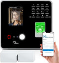 NGTeco Cloud-Based Time Clock for Small Business, 2.4GHz WiFi Attendance Machine by NGTeco