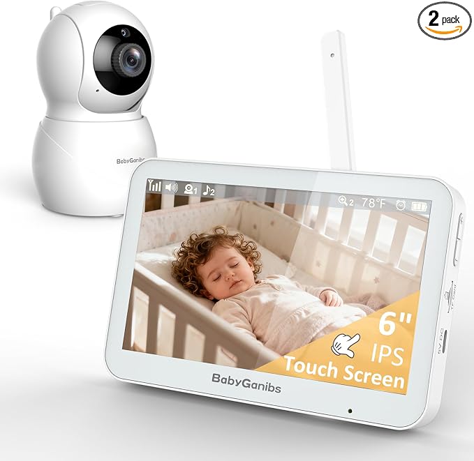Baby Monitor with Camera and Audio by BabyGanibs