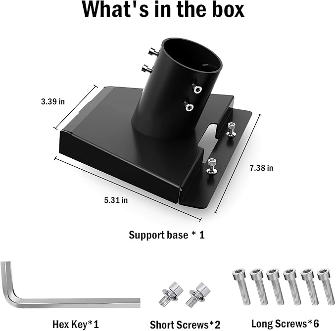 Starlink Gen 3 Pipe Adapter Mount | Heavy Duty Bracket - Image 3