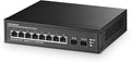 10 Port 2.5G Switch, 2x10G SFP+ Port, 8x2.5G Base-T Ports Compatible by Binardat