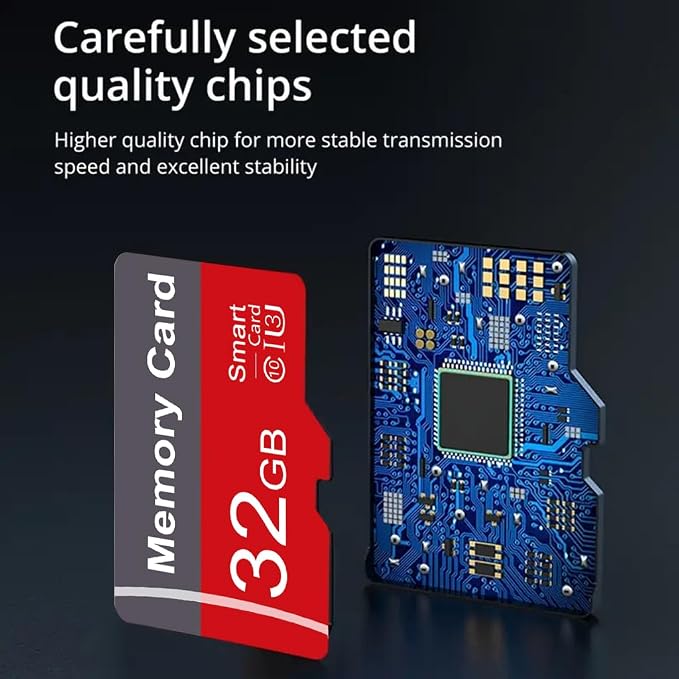 2 Pack Memory Card 32GB with Adapter, High Speed TF Card, UHS-I C10 A1 Memory - Image 4