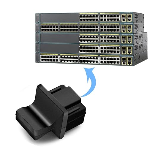 RJ45 Dust Covers Caps Ethernet Port Plugs Suitable - Image 6