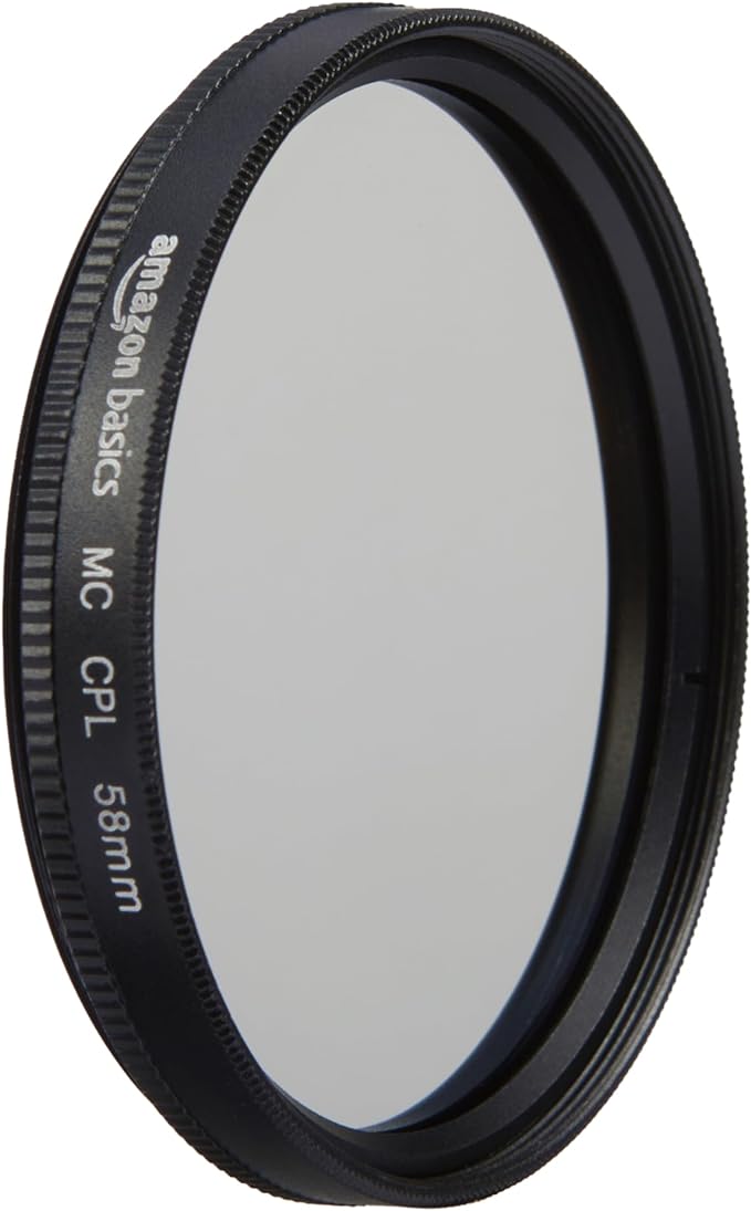 Amazon Basics Circular Polarizer Camera Lens Filter, 16 Multi-Layer Coatings by AmazonBasics