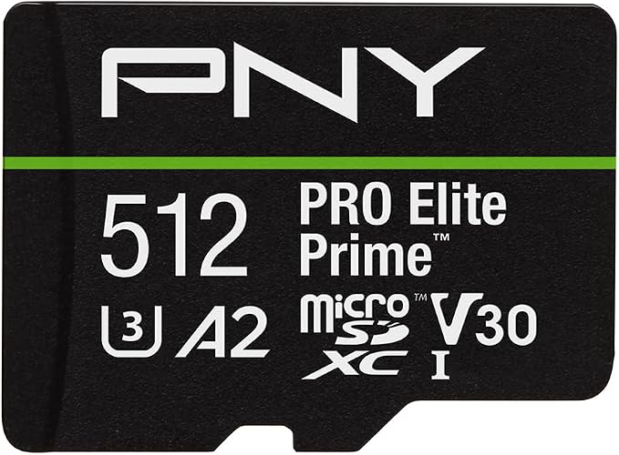PNY 512GB PRO Elite Prime™ C10 U3 V30 A2 microSDXC Flash Memory Card – - Image 2