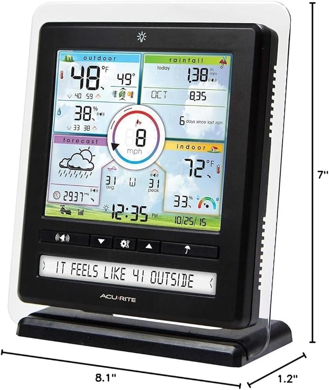 AcuRite Iris Wireless Indoor/Outdoor Weather Station - Image 9