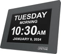 American Lifetime 【New 2024】 Dementia Clock Large Digital Clock by AmericanLifetime