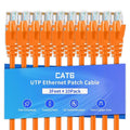 Cat6 Ethernet Cable 3 Feet 10 Pack Network RJ45 Cat6 Internet Patch Cable by XANHAM