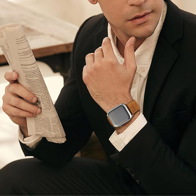 SUNFWR Leather Bands Compatible - Image 6