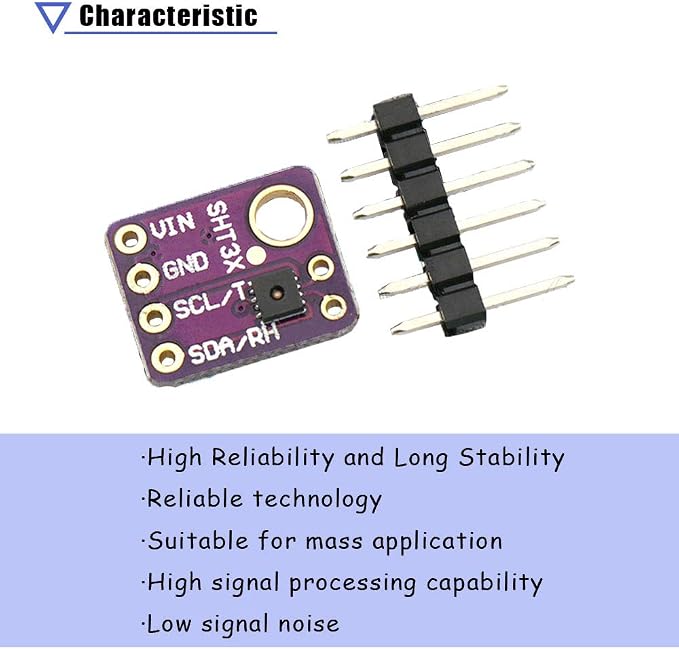 Ximimark 1Pcs SHT31 SHT31-D Temperature Humidity Sensor Module Breakout Weather - Image 3